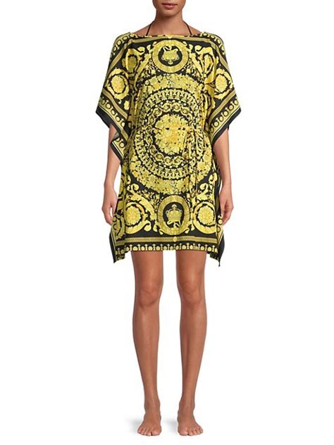 kaftan versace|Shop Versace Barocco Print Coverup Caftan .